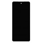 Lcd With Touch Screen For Lava Yuva 4 Black By - Maxbhi Com