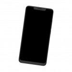 Camera Lens Glass with Frame for Alcatel 5v White