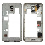 Middle Frame Ring Only For Samsung Galaxy S5 Duos Gold By - Maxbhi Com