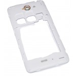 Middle Frame Ring Only For Htc Desire 516 Dual Sim White By - Maxbhi Com