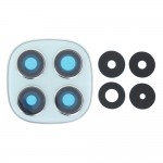 Camera Lens Glass With Frame For Xiaomi Poco X7 Green By - Maxbhi Com