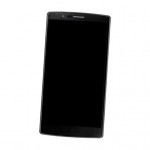 Camera Lens Glass with Frame for LG G4c Black