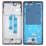 Lcd Frame Middle Chassis For Xiaomi Poco M6 Pro 4g Purple By - Maxbhi Com