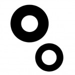 Camera Lens For Sharp Aquos R8s Black By - Maxbhi Com