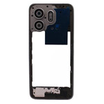 Middle Frame Ring Only For Infinix Smart 9 Hd Silver By - Maxbhi Com