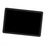 Camera Lens Glass with Frame for Cubot Tab 60 Black