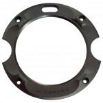 Camera Lens Glass With Frame For Blackview Bl9000 Pro 5g Black By - Maxbhi Com