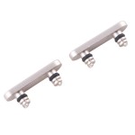 Volume Side Button Outer For Apple Iphone 16e White By - Maxbhi Com