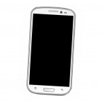 Camera Lens Glass with Frame for Wammy Titan 2 White