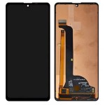 Lcd With Touch Screen For Sharp Aquos Sense8 Black By - Maxbhi Com