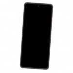 Camera Lens Glass with Frame for ZTE Nubia Flip Black