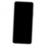 Camera Lens Glass with Frame for Wiko Hi Enjoy 60s Black