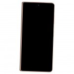 Camera Lens Glass with Frame for Honor Magic V3 Brown