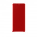 Flip Cover For Realme P3 Ultra 5g Red By - Maxbhi Com