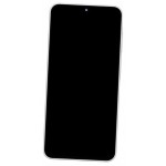 Lcd Frame Middle Chassis For Vivo Y28e 5g Black By - Maxbhi Com