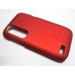 Back Case for HTC Desire X Dual SIM with dual SIM card slots - Red
