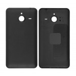 Back Panel Cover For Microsoft Lumia 640 Xl Lte Dual Sim Black - Maxbhi Com