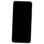 Camera Lens Glass with Frame for Sharp Aquos Wish4 Black