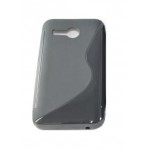 Back Case for Huawei Ascend Y220 - Black & Grey
