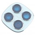 Camera Lens Glass With Frame For Xiaomi Redmi Note 14 Pro 4g Blue By - Maxbhi Com