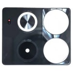 Camera Lens Glass With Frame For Infinix Note 40 4g Black By - Maxbhi Com