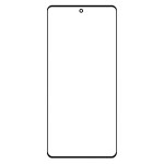 Replacement Front Glass For Blackview Hero 10 Black By - Maxbhi Com