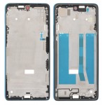 Lcd Frame Middle Chassis For Motorola Moto G75 5g Blue By - Maxbhi Com