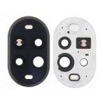 Camera Lens Glass With Frame For Huawei Nova 13 Pro Black By - Maxbhi Com