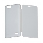 Flip Cover for Intex Aqua Life V - White