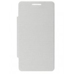 Flip Cover for Intex Aqua Lite - White
