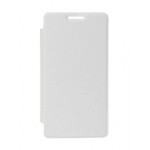 Flip Cover for Karbonn Titanium Mach Five - White