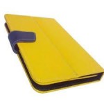 Flip Cover for Adcom Apad 707D - Yellow