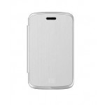 Flip Cover for Spice M-5916 - White