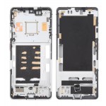 Lcd Frame Middle Chassis For Zte Nubia Z60s Pro White By - Maxbhi Com