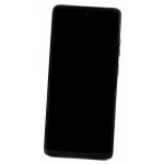 Lcd Frame Middle Chassis For Motorola Moto S50 Black By - Maxbhi Com