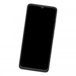 Camera Lens Glass with Frame for Itel A90 Black