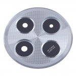 Camera Lens Glass With Frame For Xiaomi Redmi 14r 5g White By - Maxbhi Com