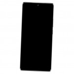Lcd Frame Middle Chassis For Itel S25 Ultra Blue By - Maxbhi Com