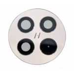 Camera Lens Glass With Frame For Oppo Find X8 Ultra White By - Maxbhi Com