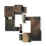 Sim Connector Flex Cable For Motorola Moto G 2nd Gen By - Maxbhi Com