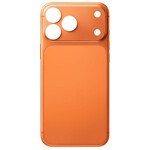 Back Panel Cover For Apple Iphone 17 Pro Orange - Maxbhi Com
