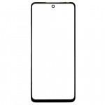 Replacement Front Glass For Tecno Camon 18p Black By - Maxbhi Com