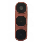 Camera Lens Glass With Frame For Infinix Hot 60 Pro Pink By - Maxbhi Com