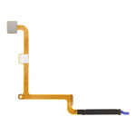 Fingerprint Sensor Flex Cable For Xiaomi Poco M7 4g Black By - Maxbhi Com
