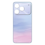 Back Panel Cover For Itel Zeno 20 Max Blue - Maxbhi Com