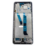 Lcd Frame Middle Chassis For Xiaomi Poco M8 5g Silver By - Maxbhi Com