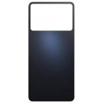 Back Panel Cover For Lava Blaze Duo 3 Black - Maxbhi Com