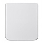 Back Panel Cover For Xiaomi Mix Flip 2 White - Maxbhi Com
