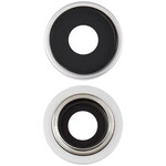 Camera Lens Glass With Frame For Apple Iphone 17e White By - Maxbhi Com