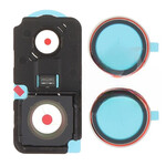 Camera Lens Glass With Frame For Xiaomi Poco X8 Pro White By - Maxbhi Com